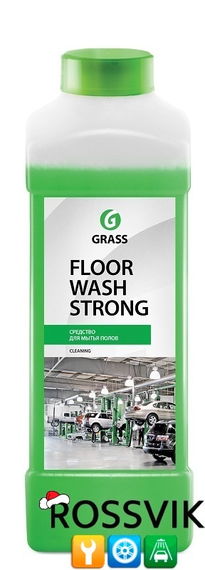 Моющее средство "Floor wash strong" для очистки и обезжиривания разл. поверхностей, 1л от "Rossvik-SHOP"