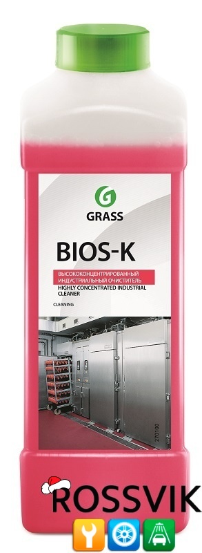 Моющее средство "Bios-K", 1л высококонцентрированное щелочное от "Rossvik-SHOP"