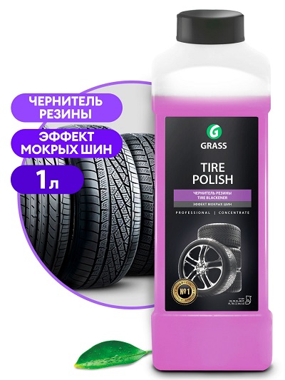 Полироль шин GRASS "Tire Polish", 1 л от "Rossvik-SHOP"