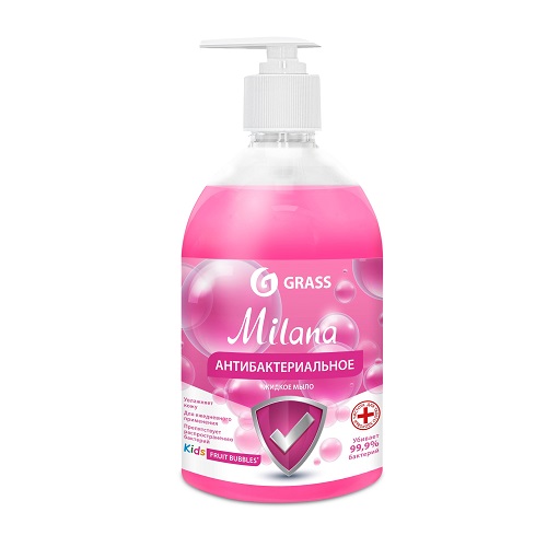 Жидкое мыло антибактериальное "Milana"Fruit Bubbles (розовый) 500 мл. от "Rossvik-SHOP"