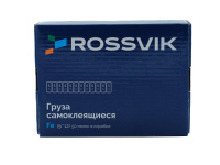 Груза клеевые (Fe) для легковых колес ROSSVIK, 12*5 г, тонкие, (50 шт./кор.)