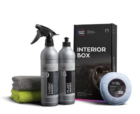 Набор по уходу за интерером автомобиля SMAER INTERIOR BOX