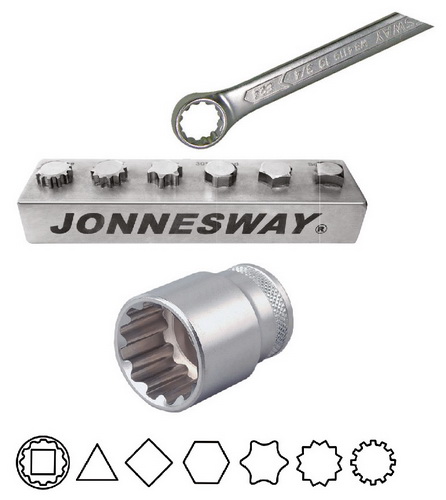 Набор инструментов универсальный Jonnesway S68H5234111S, 111 предметов (1/4", 3/8", 1/2" DR)