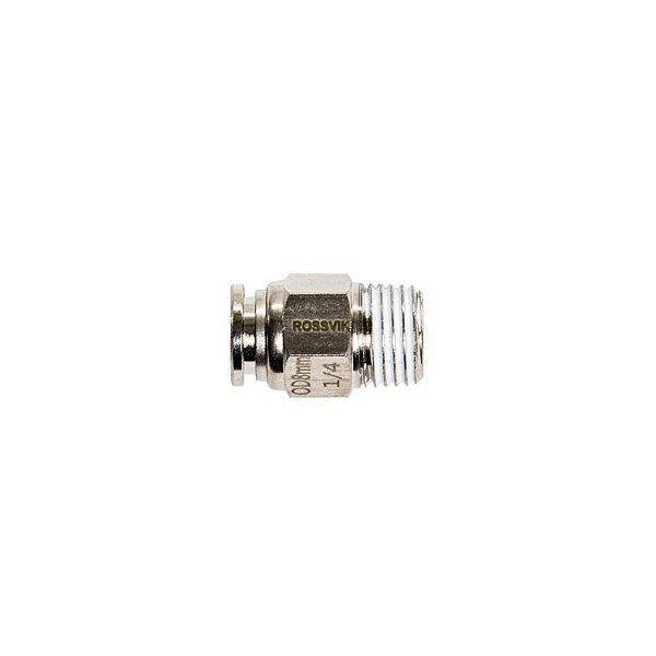 B180/11.R Цанговый разъем ROSSVIK М1/4" - 8х6мм