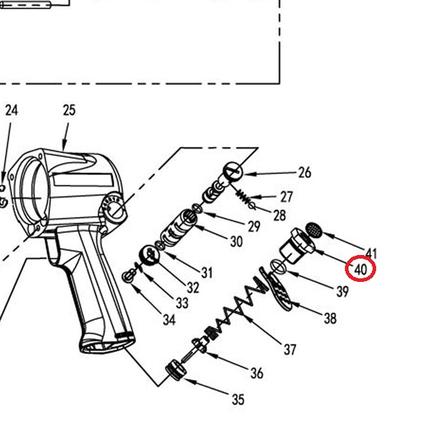 Втулка ( Inlet bushing ) RT-5268 поз.40