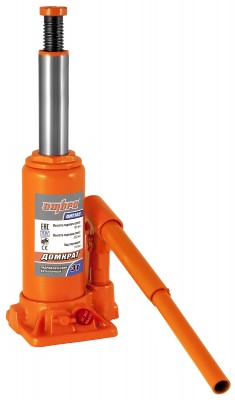 Домкрат бутылочный Ombra OHT103, г/п 3,0 т, 180-350 мм, оранжевый