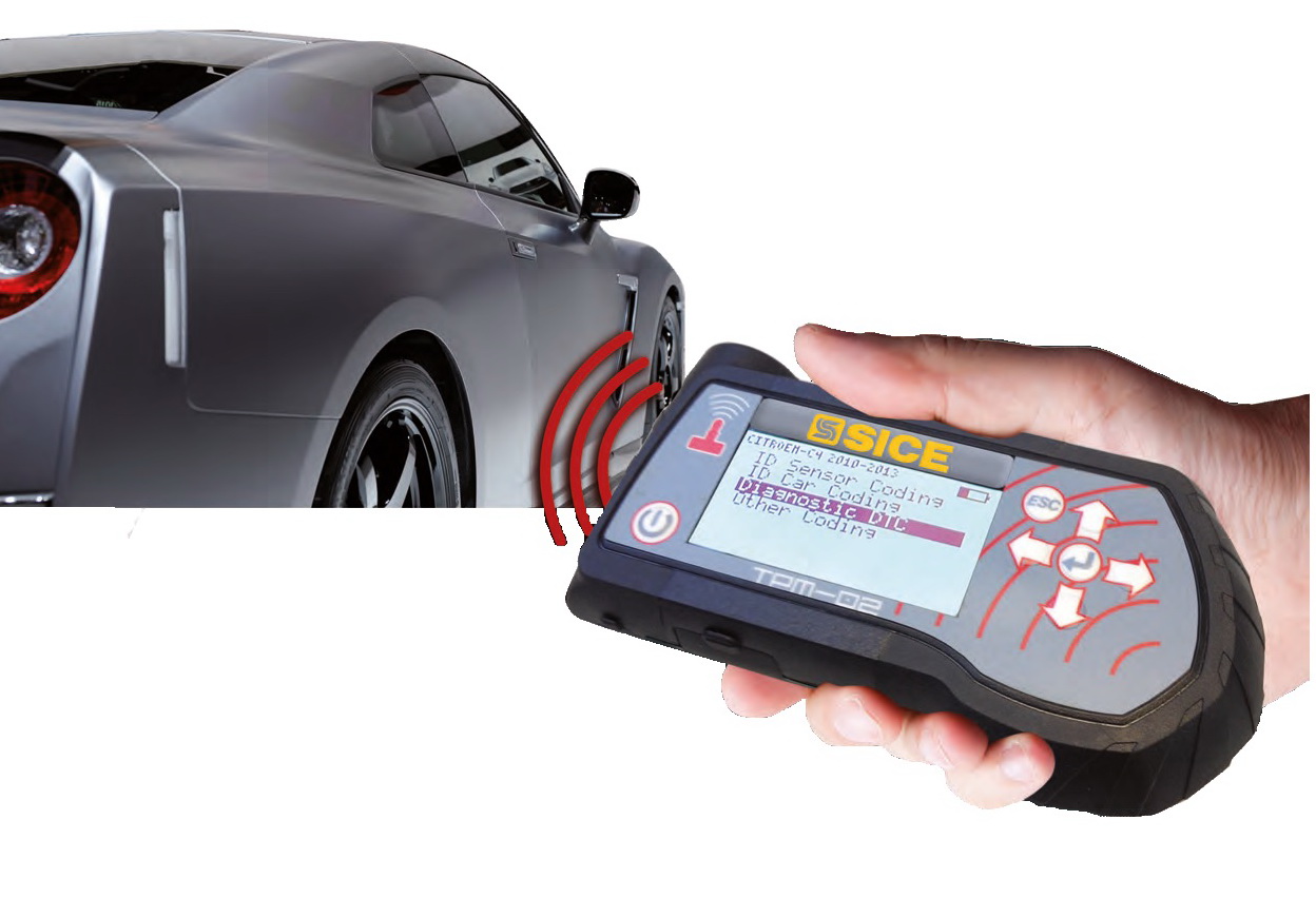 Прибор для диагностики датчтков давления TPM-02 + KIT EOBD