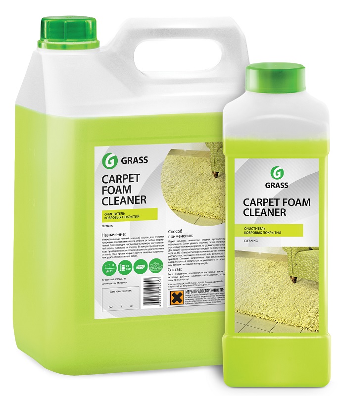 Очиститель ковровых покрытий «Carpet Foam Cleaner», 5кг