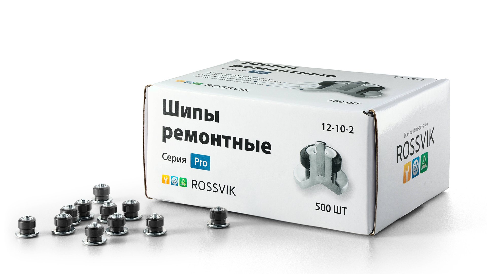 Шипы ремонтные ROSSVIK