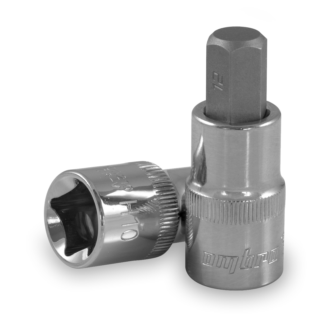 Головка торцевая со вставкой Ombra 120207, 1/2", H7, HEX, длина 100 мм