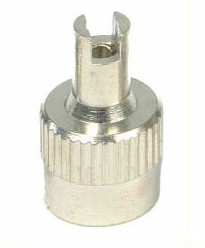 Колпачок-ключик DPC-019 для вентиля металлический (100шт/уп.)