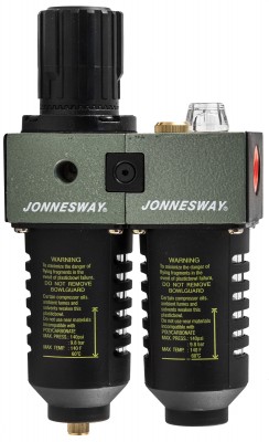 JAZ-6704A Модульная группа для пневмолинии (фильтр, смаз., рег. дав.) 1/2"  5-50 микрон