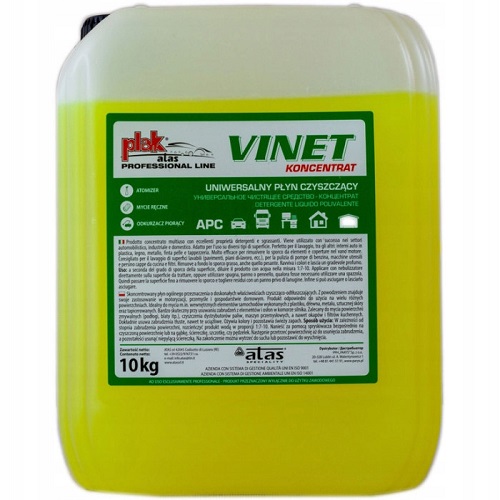 Очиститель VINET для кожи и пластика, 10 кг