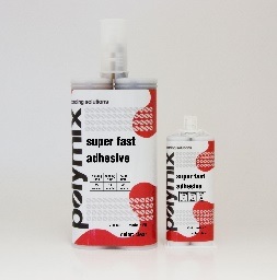 PL.3009.050.N.R. Двухкомпонентный полиуретановый клей Polymix Ultra Fast Adhesive, 50мл (бесцветный)