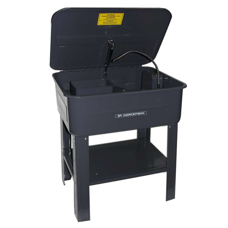 Установка для мойки деталей с электрическим насосом, объем 75 л. ODA-T06220