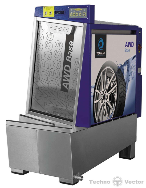 Автоматическая мойка колес ТОРНАДО-AWD BASE 