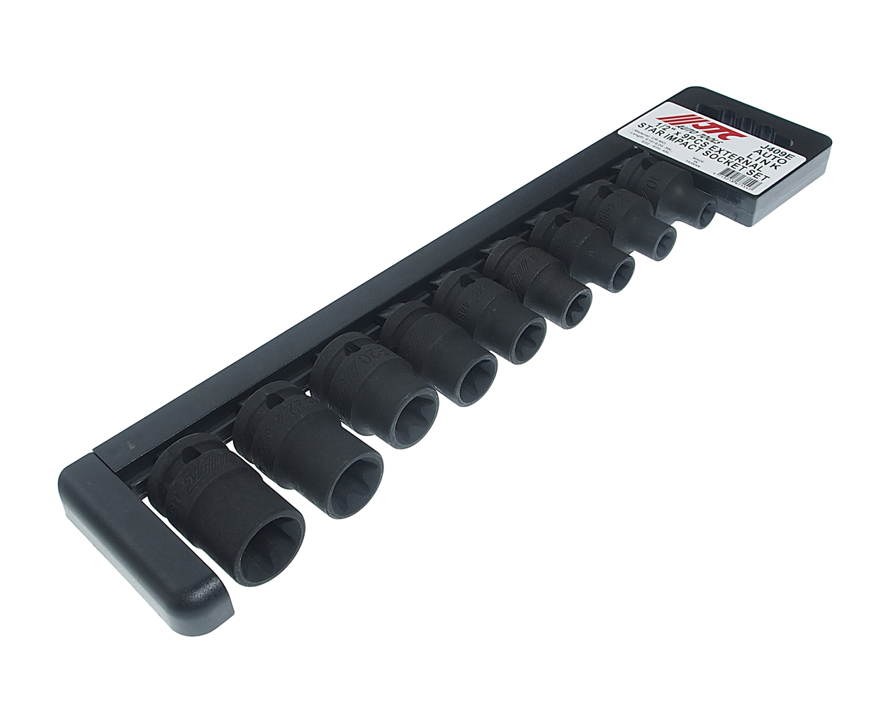 JTC-J409E Набор головок торцевых 1/2" TORX Е10-Е24 ударных 9 предметов JTC