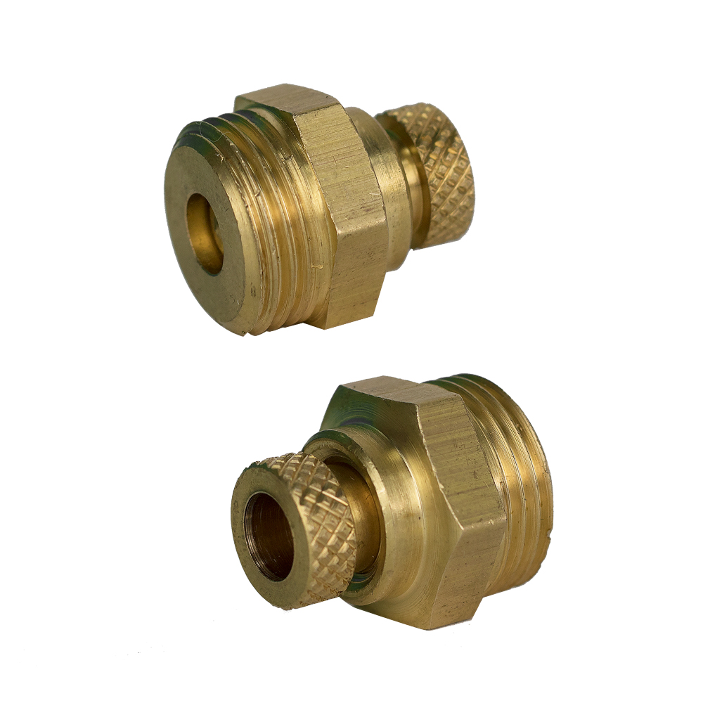 4121001000  Кран слива 3/8" Discharge tap 3/8" (Конденсатоотводчик)