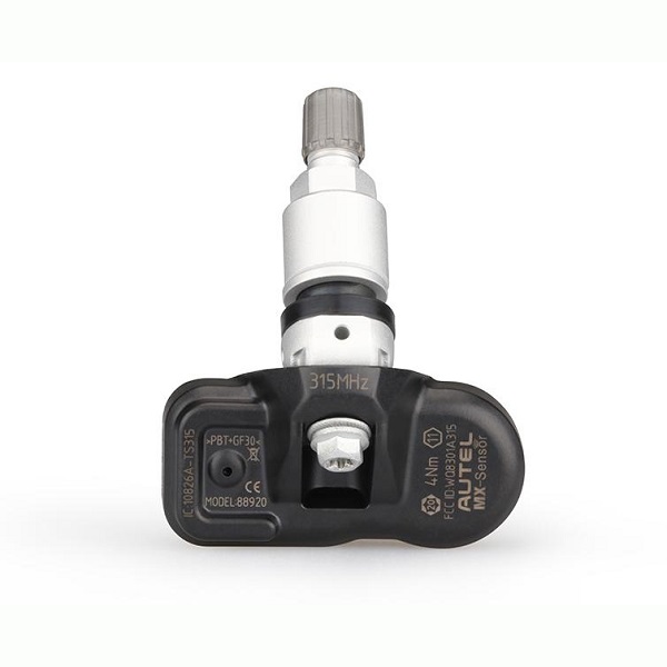 Датчик TPMS Autel MX 315 МГц зажимной, программируемый, универсальный, серебристый, металл
