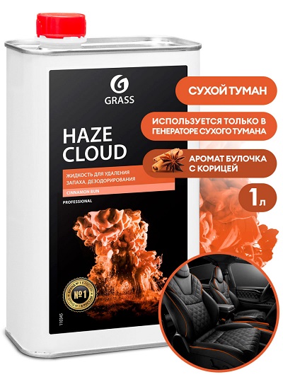 Жидкость для удаления запаха, дезодорирования "Haze Cloud Булочка с корицей" (канистра 1 л) от "Rossvik-SHOP"