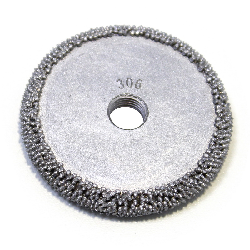 NS306 Диск шероховальный, Ø50,8x9,5мм, AH 3/8"-24 thread, 390 Grit от "Rossvik-SHOP"