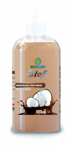 Жидкое крем-мыло STEFI «Кокос в шоколаде» АиС, 500мл от "Rossvik-SHOP"